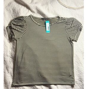 NWT Staccato Sav Stripe Crew Neck Tee – Size M, Stitch Fix